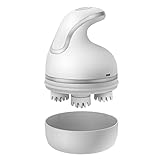 CDMA Elektrische Kopfhautmassagegerät, wiederaufladbar, wasserdichter und simulierter Vierfingerknetmassagekopf und zervikaler Rückenkratzer, der für Muskeln, Schultern und Kälber geeig