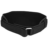 01 02 015 Gewichtheber-Dip-Gürtel, Gewichtheber-Gürtel Kniebeugen-Gürtel aus Nylon für Fitnessstudio, Gewichtheben, Squat-Lunge für Männer für Thruster-Training(XL)