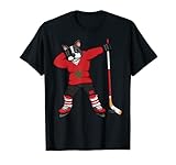 Dabbing Französische Bulldogge Marokko Eishockey-Fans Trikot Sport T-S