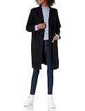 Amazon Essentials Plush Button-Front Coat outerwear, schwarz, US XL (EU 2XL)