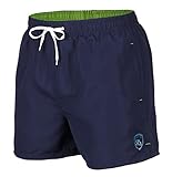 Zagano Adam Lipski Badehose Herren Schwimmhose Herren Badeshorts Herren, 5106 Badehose Herren lang blau, Gr. XXL