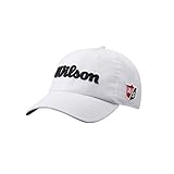 Wilson Jugendliche Golf-Kappe, PRO TOUR J, Polyester, Weiß/Schwarz, Gr. Kinder/Jugendliche, WGH7000151