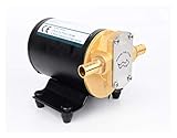 ZQJSKJ Solenoid Großer Fluss DC Getriebeölpumpe 12V 24V 14L / min selbstansaugende Pumpe Dieselpumpe for Schmieröl Motoröl (Voltage : 12V)
