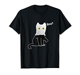 Schwarze Katze Als Geist Verkleidet, Halloween Katzenmama T-S