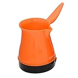 HAYN Filterkaffeemaschine Bunte Mini kaffeemaschine türkei kaffeemaschine tragbare elektrische kaffeekanne lebensmittelqualität kaffeekocher für Geschenk Kaffeemaschine (Color : Orange)