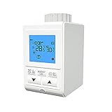 OurLeeme Thermostat Smart Thermostat Heizkörperventil Controller Heizung Temperatur Sprachsteuerung Funktioniert Zuhause Offenes Fenster Erkennung Fernbedienung