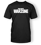 Call of Duty Warzone T-Shirt COD MW Top Tee Black Ops Cold War (Small, Black)