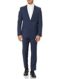 bugatti Herren Anzug, Blau (Blau 44), 46