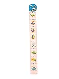 Bieco Messlatte Verkehr | Skala 0,65-1,5m | Messlatte Holz Kinder | Wand Holz Dekoration | Maßband Körper | Kinder Messlatte Holz | Holz Meter | Wandtattoo Kinderzimmer Tiere | M