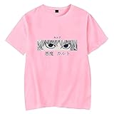 ZFLY Anime Hunter X Hunter T-Shirt, Unisex personalisierte Hxh Shirt Merch für Männer Frauen (Color : Pink, Size : XXL)