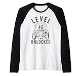 Geburtstag Mann 45 Jahre Level 45 Männer Geschenk Herren Rag
