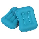 JLPRO Aufblasbares Kissen Home Tragbares Schlafkissen Kissen Outdoor-Reisen Wildfischen Reisen Strandkorb Nackenkissen B