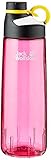 Jack Wolfskin 8006921 Unisex – Erwachsene Mancora 1 Trinkflasche, pink peony, One S