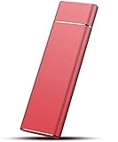 Fhdisfnsk Tragbare Externe SSD 1TB 500GB 2TB 4TB Mobile Solid State Festplatte USB 3.1 Externe SSD Typc-C, Für PC Mac Windows Linux PS5 Xbox O