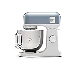 Kenwood kMix Standmixer zum Backen, Stilvoller Küchenmischer mit K-Schlägel, Knethaken und Schneebesen, 5L Edelstahlschüssel, Abnehmbarer Spritzschutz, 1000W, Editions B