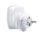 Reiseadapter Universal Stromadapter Stecker Internationale Steckdosenadapter Reisestecker mit 3 USB- Port und 1 Typ C-Anschluss für Europa UK US Schw