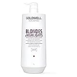Goldwell Dualsenses Blondes & Highlights Anti Yellow Shampoo, 1er Pack (1 x 1 l)
