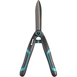 GARDENA Heckenschere PrecisionCut: Ergonomische Gartenschere für den exakten Formschnitt, 18 cm, spezielle Z-Form, Stoßdämpfung (12302-20)