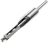 YAZUDU 1 stück 6.0mm ~ 16mm HSS. Holzbearbeitungsquadratische Bohrwerkzeuge Kit Set Set Square Squer Sackgut-Meißel-Bohrer Set Quadratisches Loch Extended Sawtwist (Size : 12.7mm)