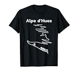 Alpe d'Huez Serpentinen France Radsport Design T-S