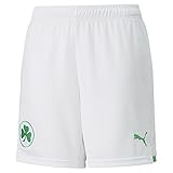 PUMA SpVgg Greuther Fürth Jugend Heimshorts 21/22 Puma White-Bright Green 140