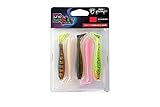 Fox Rage Spikey Shad Gummifische UV Mixed Color Pack 5Stk, 12