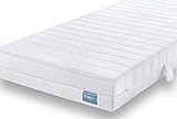 XDREAM Pure 400 | orthopädische 7-Zonen Tonnentaschenfederkernmatratze mit Komfortschaumauflage | 18 cm hoch I Härtegrad 3 | Öko-Tex Zertifiziert | 90 x 200