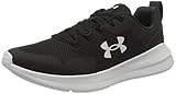 Under Armour Herren UA Essential Laufschuh, Black White White, 44 EU