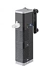 AquaOne Chj-1502 Aquarium Innenfilter Regelbar Bis 500 Liter Aquarien Nano Cube Eckfilter Pumpe Filter Schwammfilter Wasserfilter L