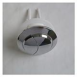 Toilettenzubehör 2 stücke 38/48 / 58mm Dual Push Button Universal BUSH WC-Sitz Wassertankventil TOILETTE Doppelte 2 Stangen Badezimmer WC-Wasserschalter Fest (Color : 58mm)