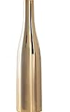 exari Metallvase, goldfarben, kleine Vase, Dekoration, moderne Esstischvase, Blumenvase, Hochzeit, Tischdekoration, Ornamente, Heimdekoration, dünn und k
