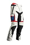 RST Pro Series Adventure-X Motorrad Textilhose Weiß/Blau/Rot 52