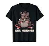 Igitt Menschen Ratte ich hasse Menschen Einzelgänger T-S