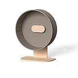 ZLLOO Hamsterrad, Kleintier-Übungsrad Hamster Fitnessspielzeug Haustier Maus Mäuse Rennmaus Ratten (Braun)