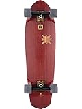 Globe Cruiserboard Big Blazer 32 Skateboard, Cherry/Bamb