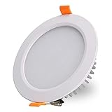 LED-Einbaudownlight 3W / 5W / 7W / 9W Runde Einbau-Downlights LED Round-Panel Licht Flush Mount Deckeneinbaustrahler Anti-Glare kalte weiße Licht-warmes weißes Licht for Innen Schlafzimmer Küche Bü