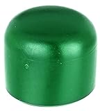 GAH-Alberts 654511 Pfostenkappe für runde Metallpfosten | Kunststoff, grün | für Pfosten-Ø 34 mm | 20er S