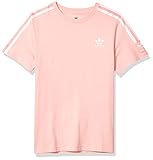 adidas Originals Jungen New Icon T-Shirt, rosa/weiß,