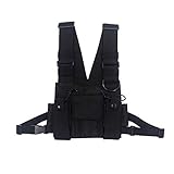 Longzhuo Umh?ngetaschen Chest Rig Bag Hip Hop Streetwear Herren Funktionelle H¡§1fttaschen Verstellbare Taschen Weste¡­