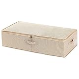 HXSKI Unter Bett Lagerbehälter Decken Tuch Schuhe Organizer Box mit Deckeln, Faltbare Kleidung Aufbewahrungstasche Aufbewahrungstaschen organisieren (Color : BGray, Size : XL-Large)