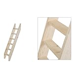 Intercon® Holztreppe aus Fichte Massivholz in 4 Größen (145, 190, 240, 260 cm) (6 Stufen (145 cm))