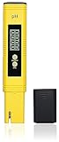 NIANXINN Präzise pH-Tester, Wasserqualitätsdetektor, tragbarer pH-Meter-Stift mit Batterie zum Trinken von Wasser Schwimmbäder Spas Aquarium Hydroponics Praktisch Wasserqualitätsdetek