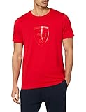 PUMA Herren Ferrari Race Tonal B T-Shirt mit kurzen Ärmeln, Roter Corsa, S