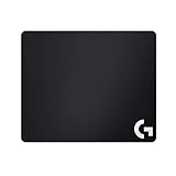 Logitech G440 Hartes Gaming-Mauspad, 340x280 mm, 3mm flaches Profil, Kunststoffoberfläche, Geringe Oberflächenreibung, Gleichmäßige Oberflächenstruktur, Gummiunterlage - Schw