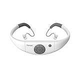 Tayogo MP3-Player, wasserdicht, mit Kopfhörern, 8 GB IPX8 Hi 3 m unter Wasser Schwimmen Wasserdicht 60 ℃ ideal zum Laufen, Reiten und andere Spa mit Wasser oder Sweat (Weiß)-MEHRWEG