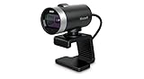 Microsoft 6CH-00002 LifeCam Cinema Webcam (5 Megapixel, 1280 x 720 Pixel, USB 2.0)