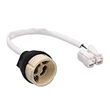 ZZSSHENG Zhedg. 10 STÜCKE Sockel Lampe Basis Halter Lampe Base GU10 Birnenlicht Adapter Connector Converter Keramikdraht Für LED Birne Halogenlampe L