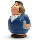 Herr Bert I Beraterin Berta I Knautschfigur I Stressball I Anti-Stress I Handtrainer I H: 10 cm I zum Stressabbau kneten I nimmt immer wieder die Ursprung
