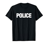 Polizei Police Officer Print T-Shirt für Herren Damen Kinder T-S