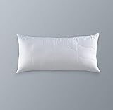 Mikrofaser Kopfkissen Kaliope 40 x 80 cm - Allergiker Schlafkissen mit Anpassbarer Füllmenge bis 95 Grad Waschb